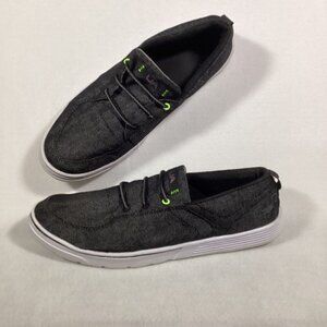 UA Slip On Sneaker Size 9USA Black Denim #1255782-002 See Pics for Details